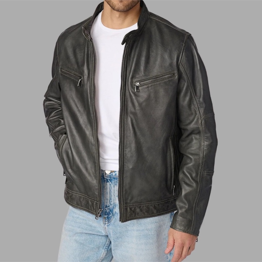 Wilsons Leather Black Leather Jacket